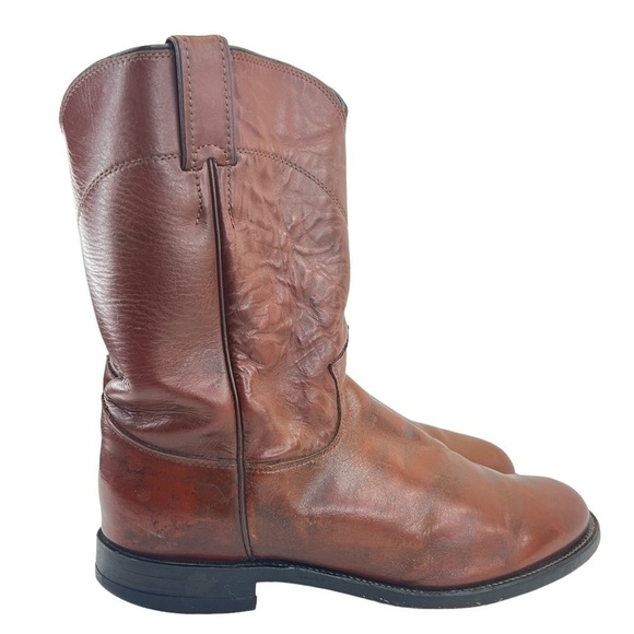 Justin Boots Men’s Roper Western Boots - Picture 6 of 15